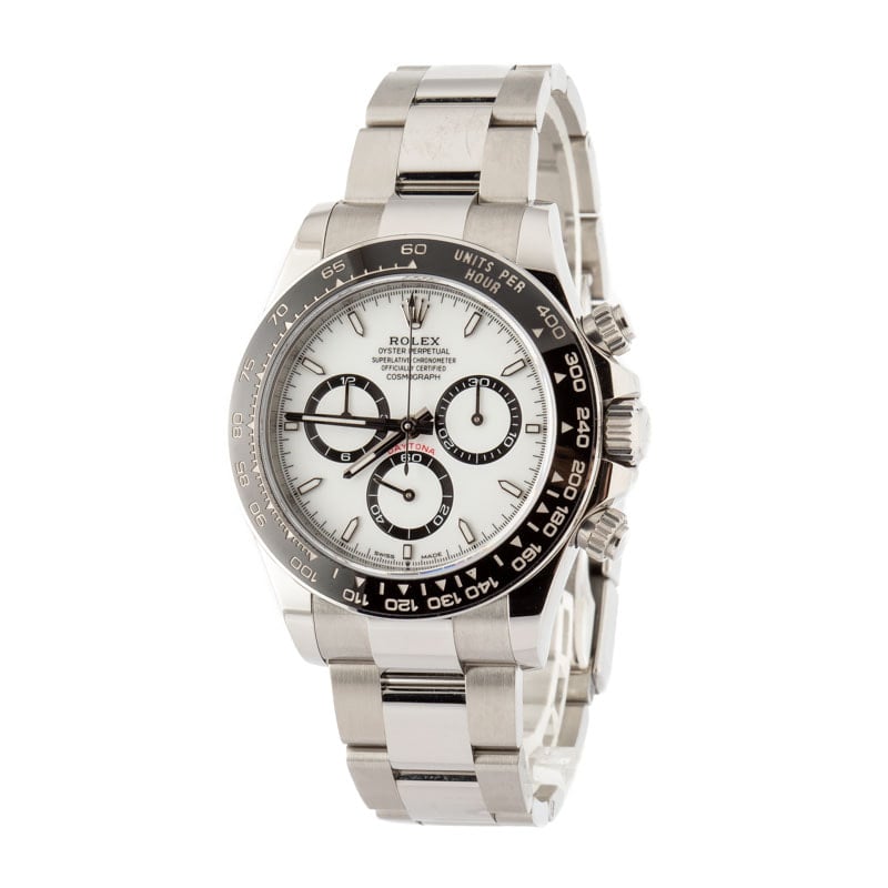 Rolex Cosmograph Daytona Ref 126500 White Dial