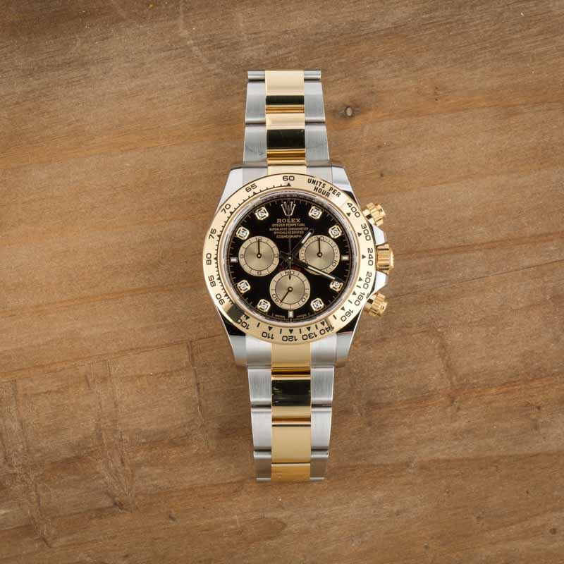 Rolex Daytona ref 126503 Black Diamond Dial