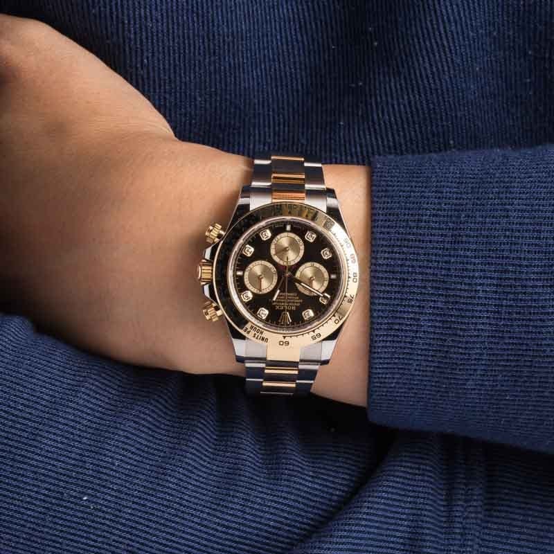Rolex Daytona ref 126503 Black Diamond Dial