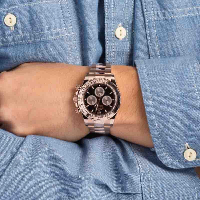Pre-owned Rolex Daytona Ref 126505 18k Everose Gold