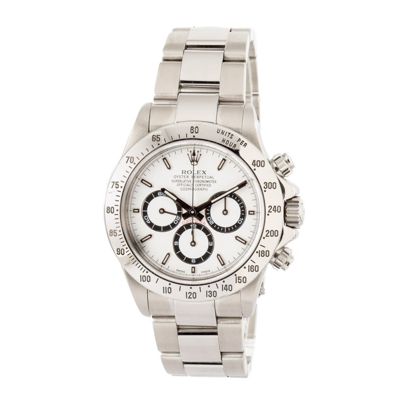 Rolex Daytona 16520 White Dial Zenith Movement