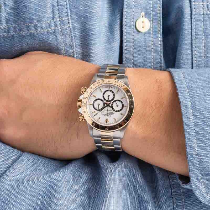 Rolex Daytona Ref 16523 Floating Cosmograph White Dial