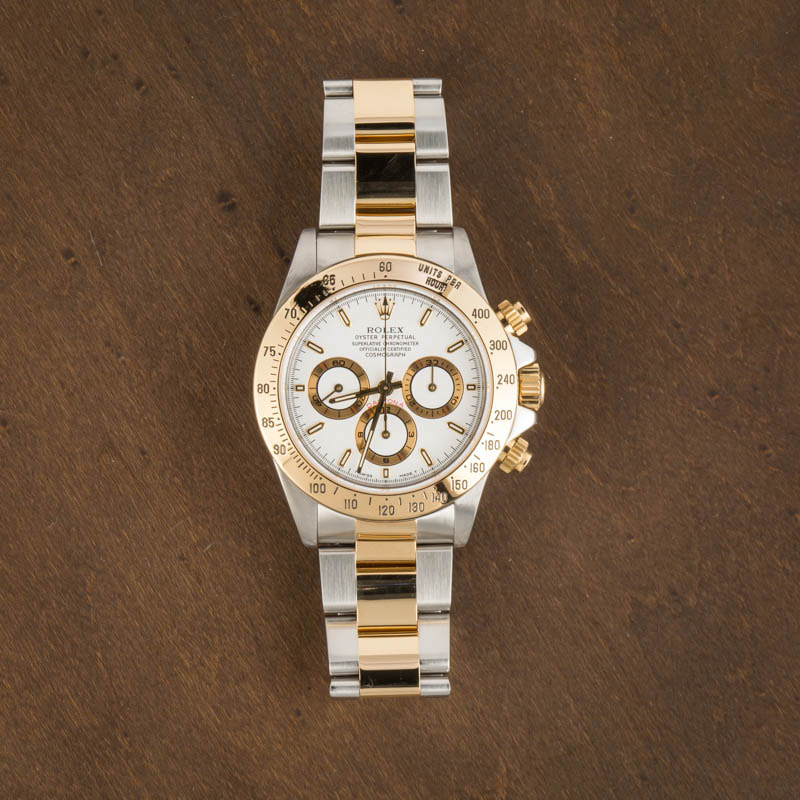Rolex Daytona 16523 White Zenith Cosmograph