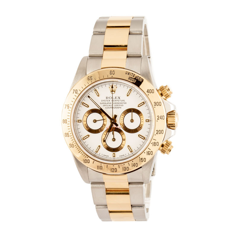Rolex Daytona 16523 White Zenith Cosmograph