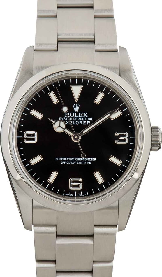 Rolex Explorer 114270 Black Dial