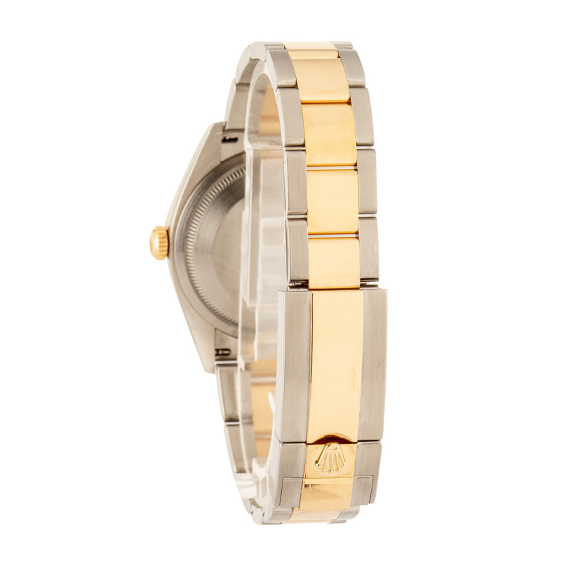 Pre-owned Rolex Explorer 124273 Steel & Gold