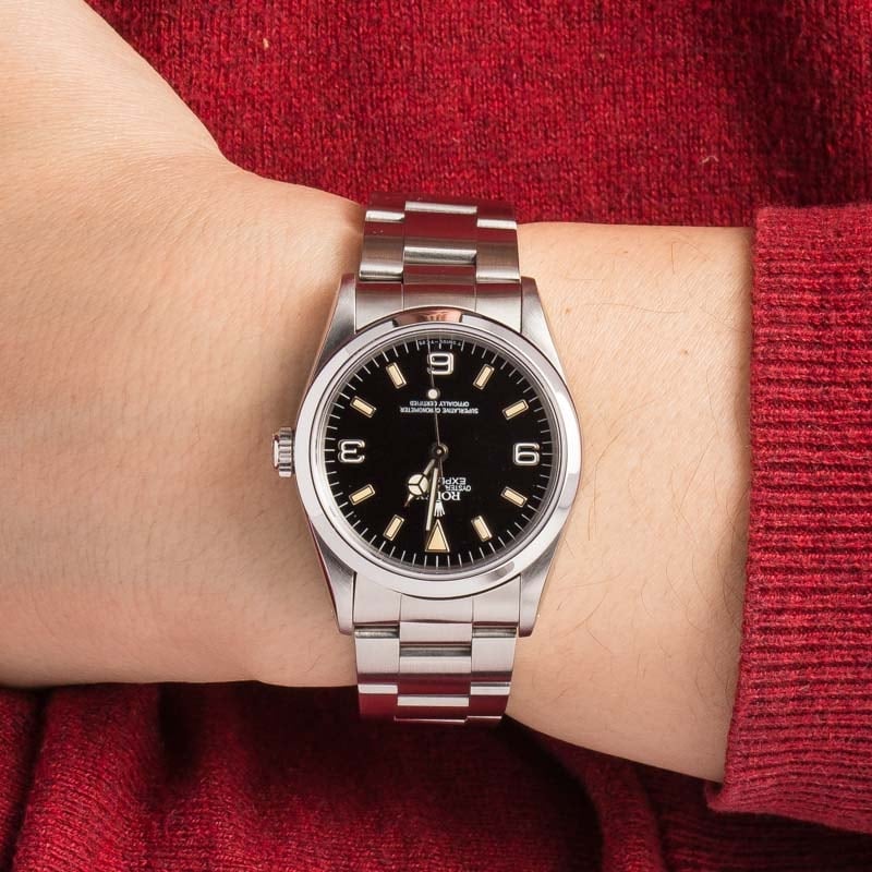 Used Rolex Explorer 14270 Stainless Steel