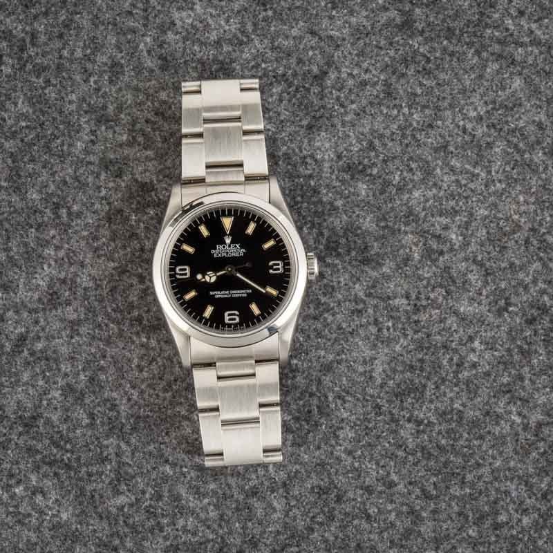 Used Rolex Explorer 14270 Stainless Steel