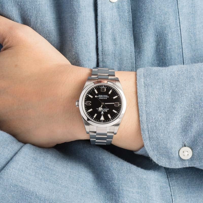 Rolex Explorer 214270 Luminous Dial