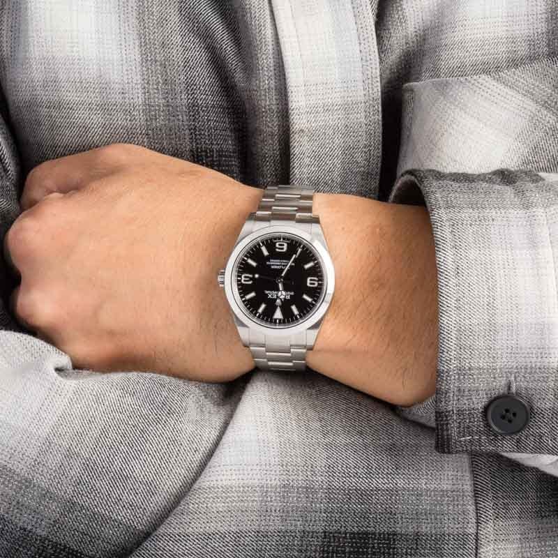 Rolex Explorer 214270 Mark II Arabic Dial