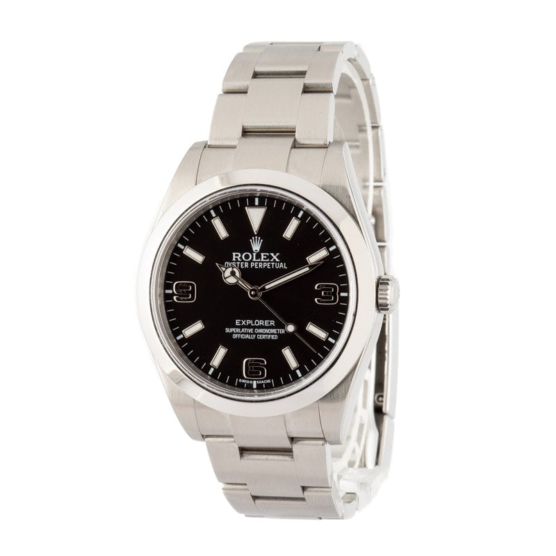 Rolex Explorer 214270 Black MK I Dial