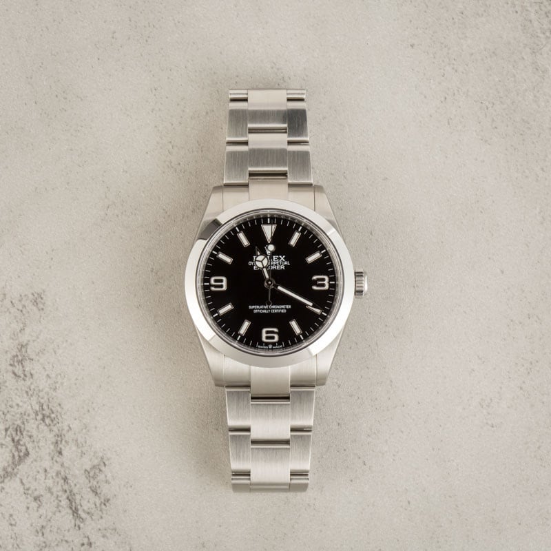 Pre-owned Rolex Explorer 40 Ref 224270 Stainless Steel