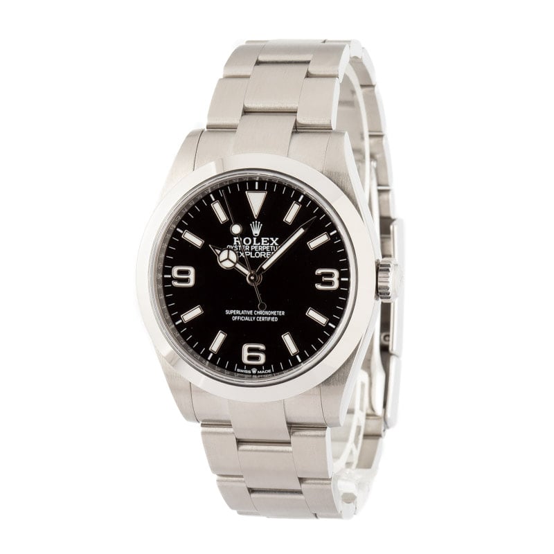 Pre-owned Rolex Explorer 40 Ref 224270 Stainless Steel