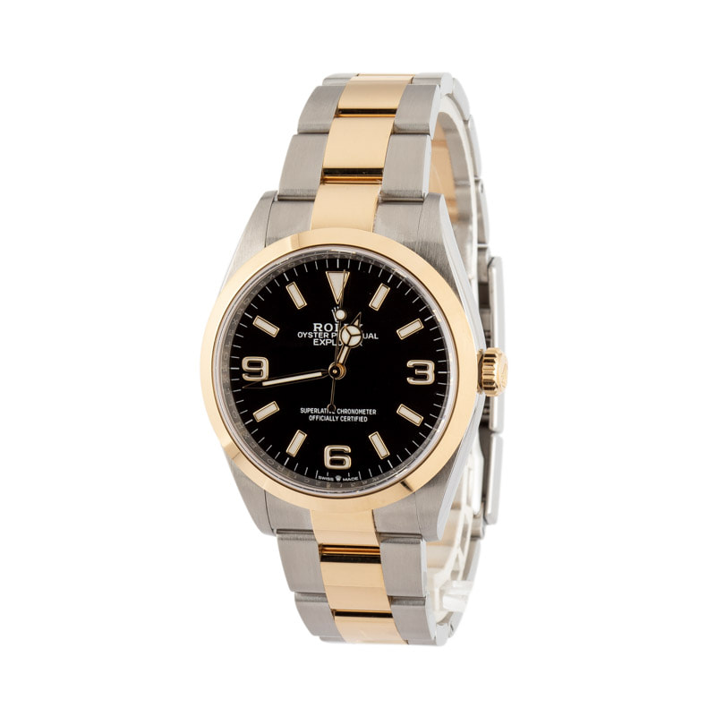 Rolex Explorer 124273 Black Arabic Dial