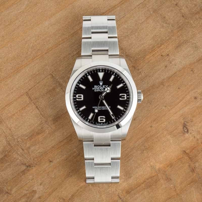 Rolex Explorer 40 224270 Black Dial