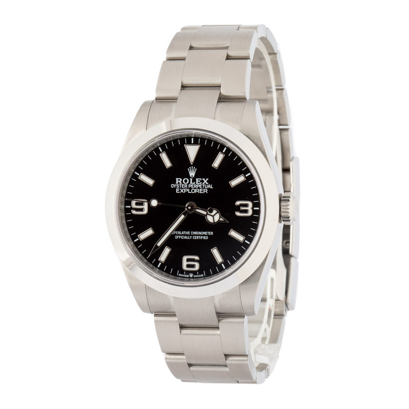 Used Rolex Explorer 40 Ref 224270 Stainless Steel