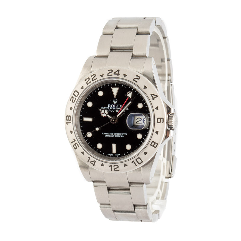 Rolex Explorer II Ref 16570 Stainless Steel