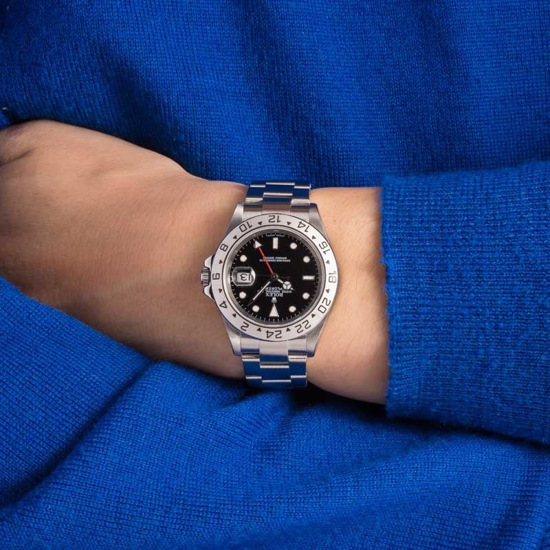 Rolex Explorer II 16570 Black Watch