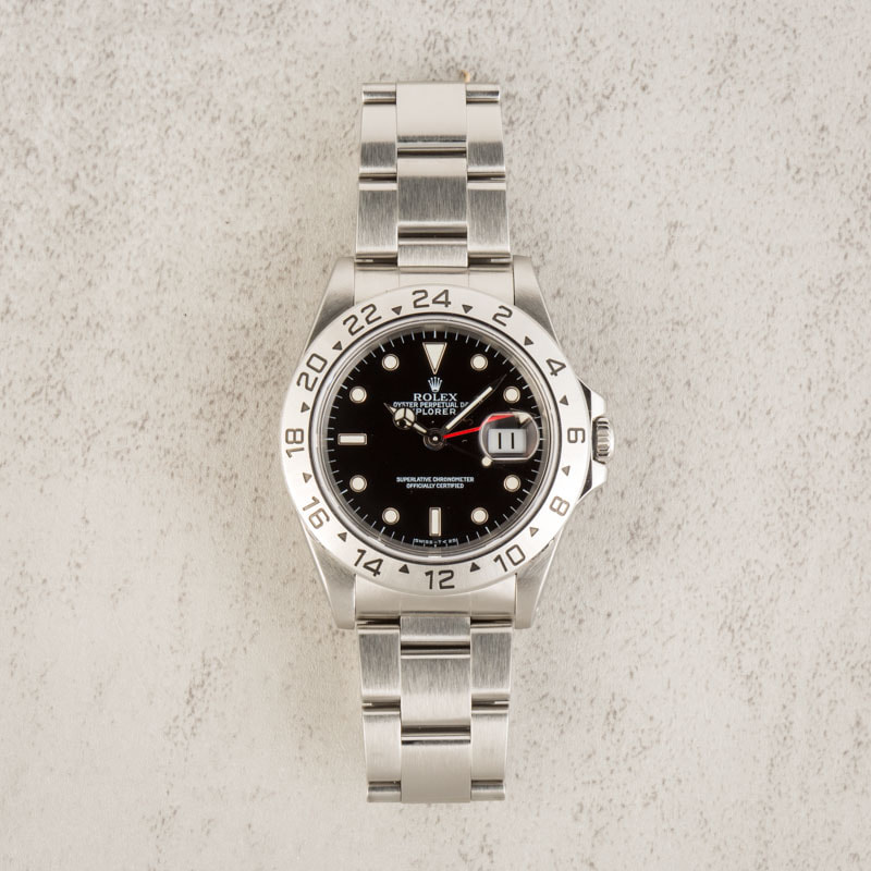 Explorer II Rolex 16570 Black