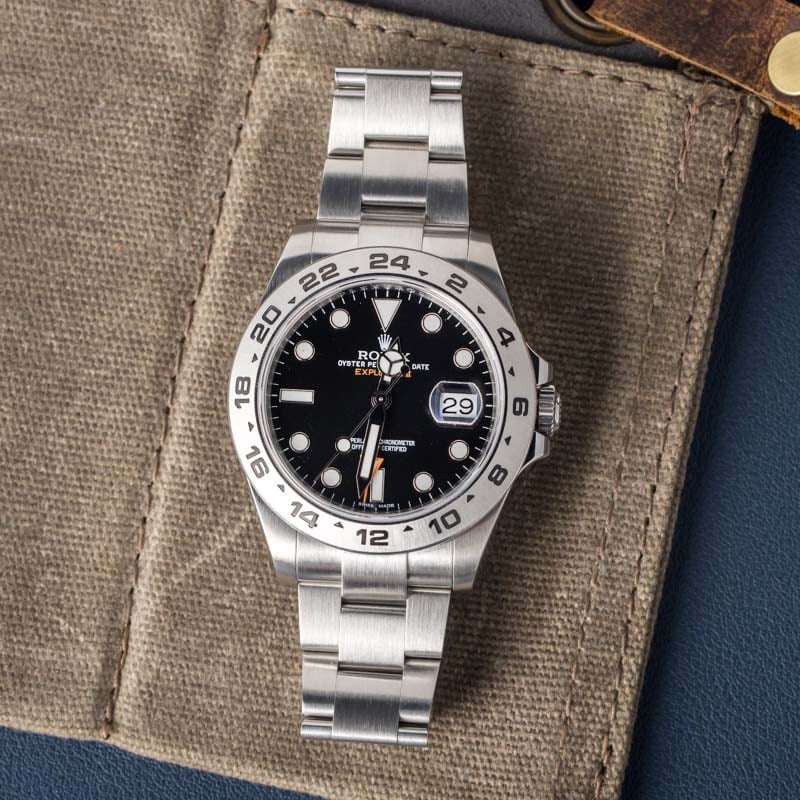 Used Rolex Explorer II 216570 161857s