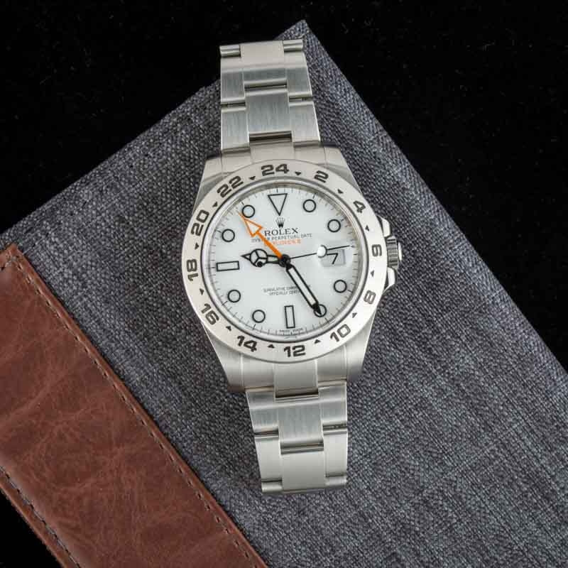 Men's Rolex Explorer II Polar Dial Ref 216570