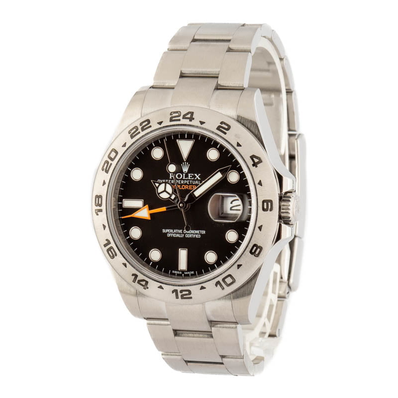 Rolex Explorer II Ref 216570 Black
