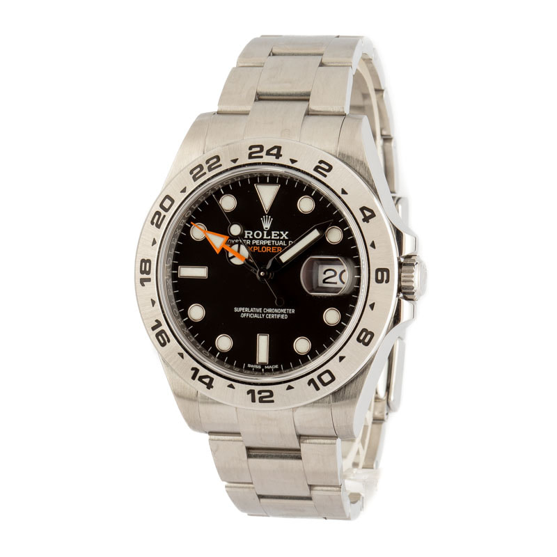 Rolex Explorer II 216570 Black 42MM