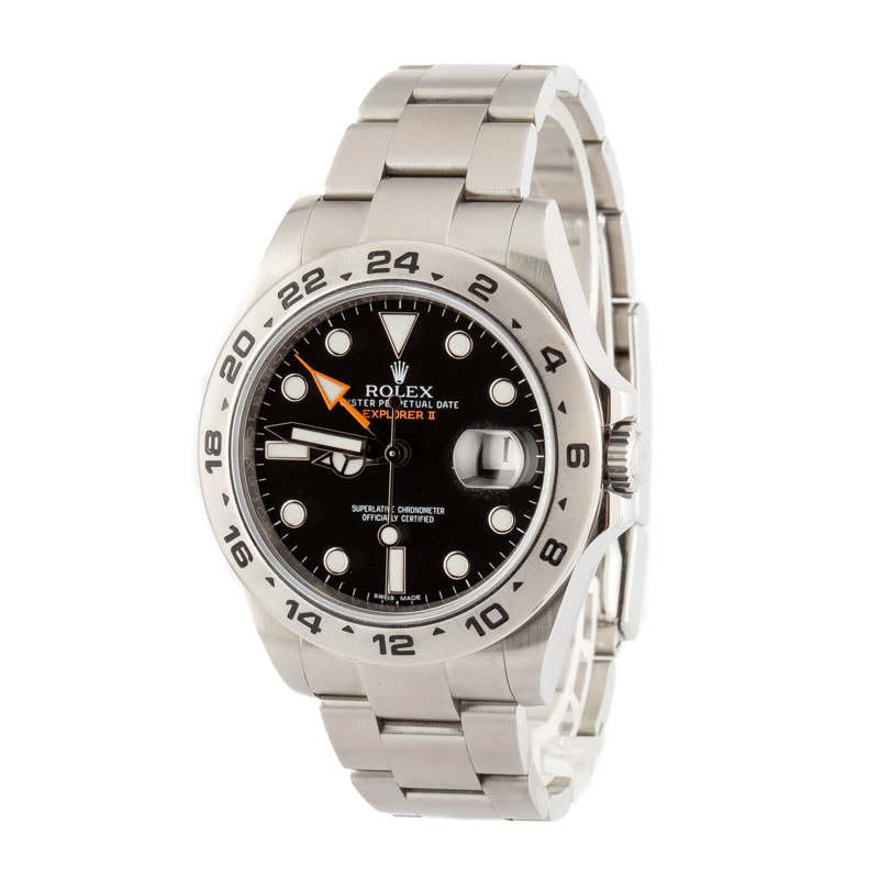 Rolex Explorer II 216570 Black 42MM