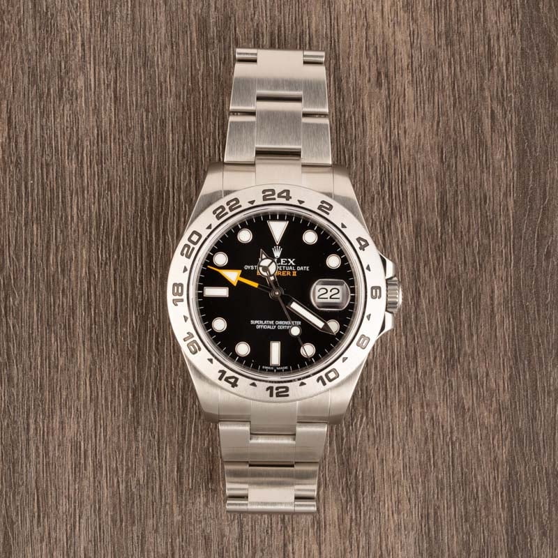 Rolex Explorer 2 Black 216570