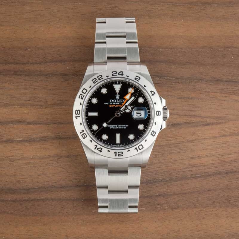 Rolex Explorer II 226570 Black Chromalight Dial