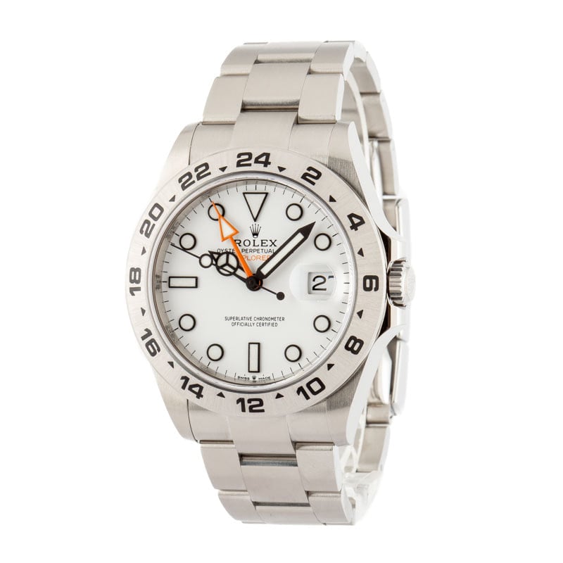 Pre-Owned Rolex Explorer II Polar 226570