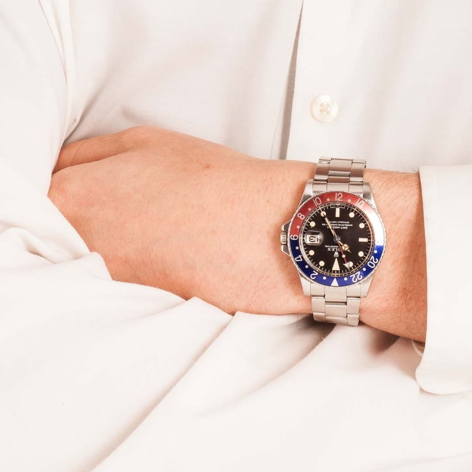 Vintage Rolex GMT-Master 1675 Steel Oyster