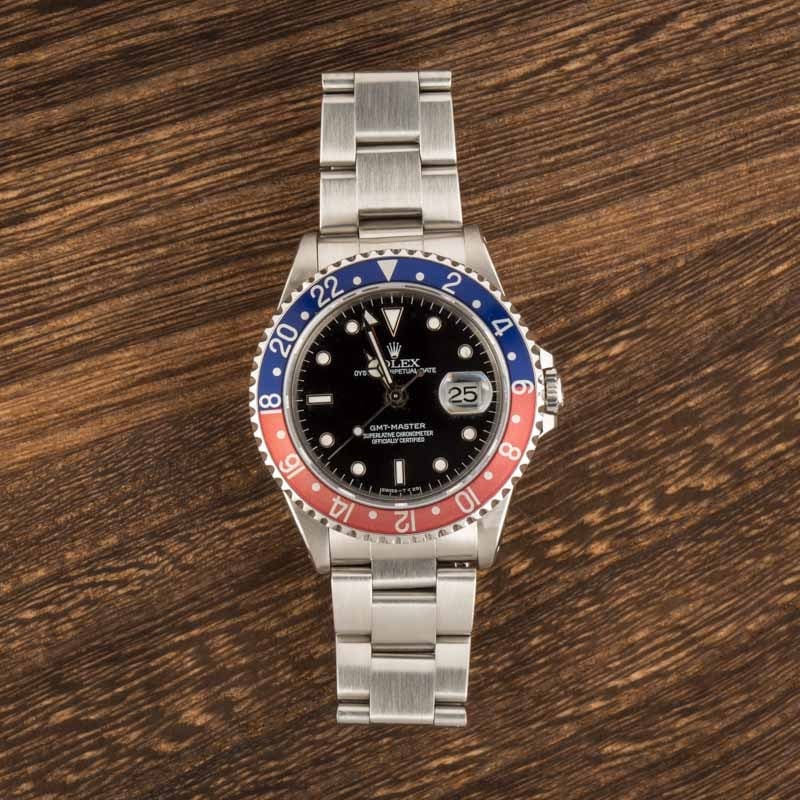 Rolex GMT Master 16700 Pepsi Bezel