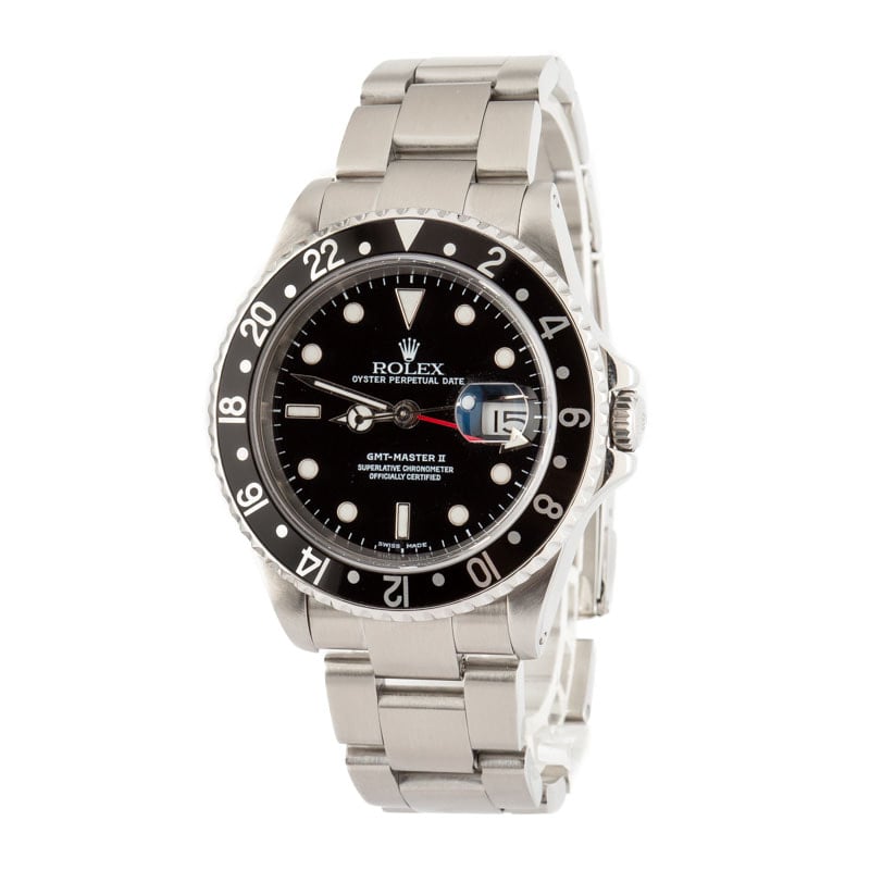 Pre-Owned Men's Rolex GMT-Master II Model 16710