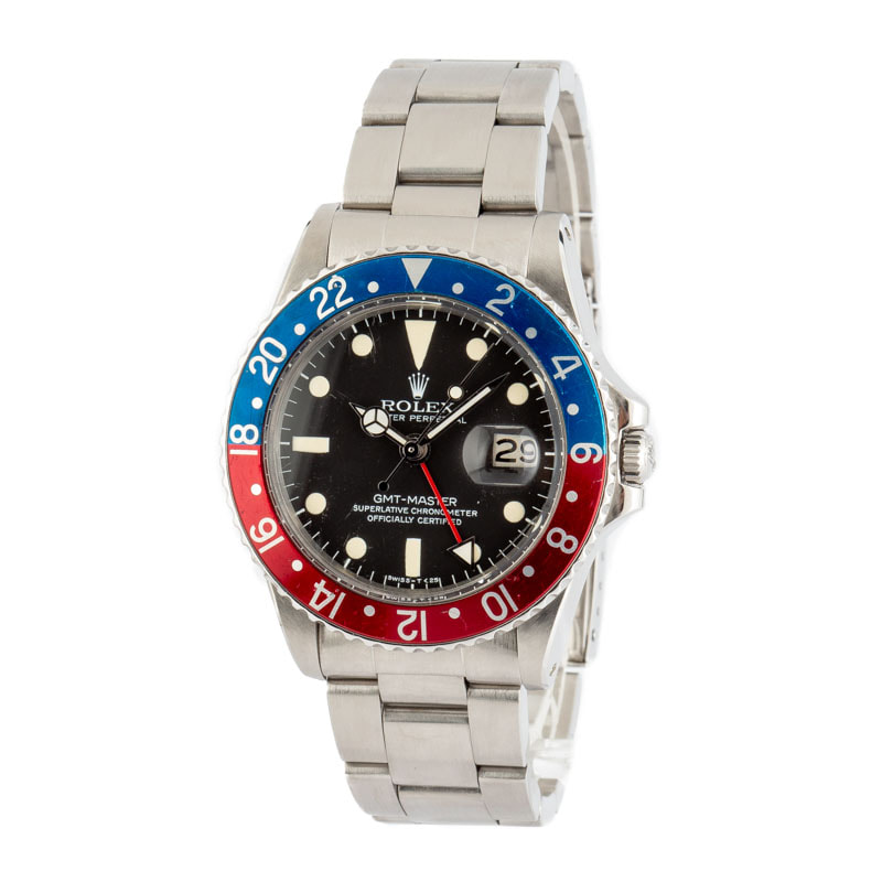 Vintage Rolex GMT Pepsi 1675
