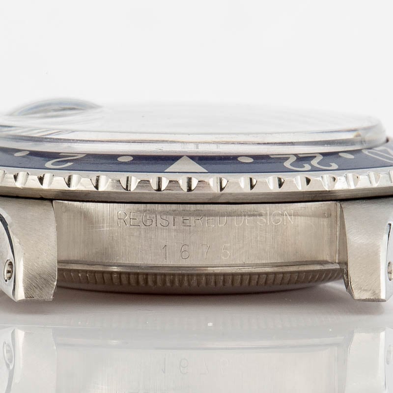 Vintage 1978 Rolex GMT-Master 1675 'Pepsi' Insert