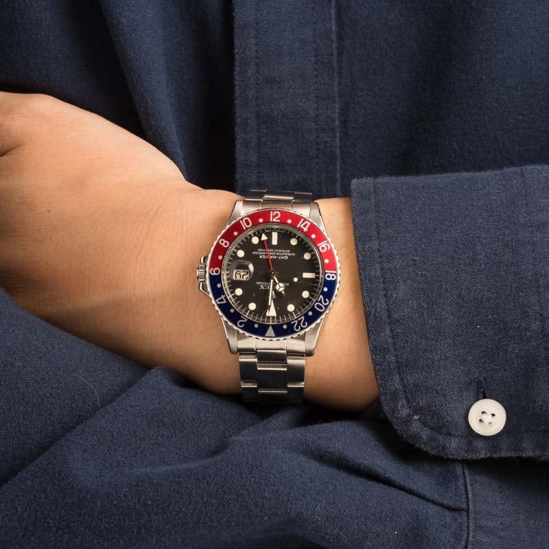 Rolex Vintage GMT-Master 1675 Pepsi