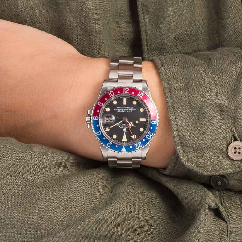 Vintage Rolex GMT Master 1675 Black