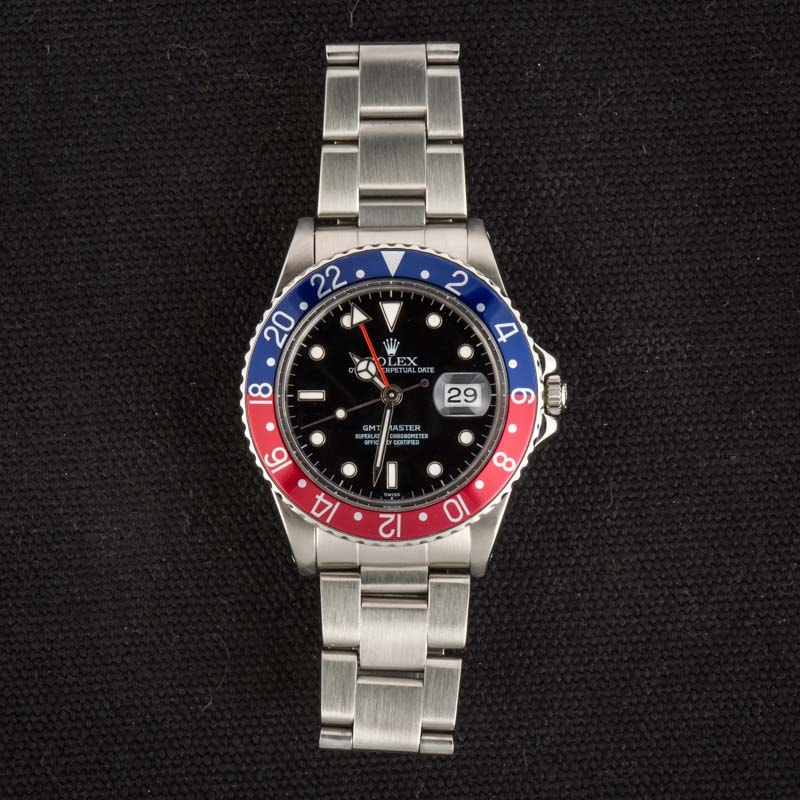 Rolex GMT-Master 16750 Pepsi Bezel Insert