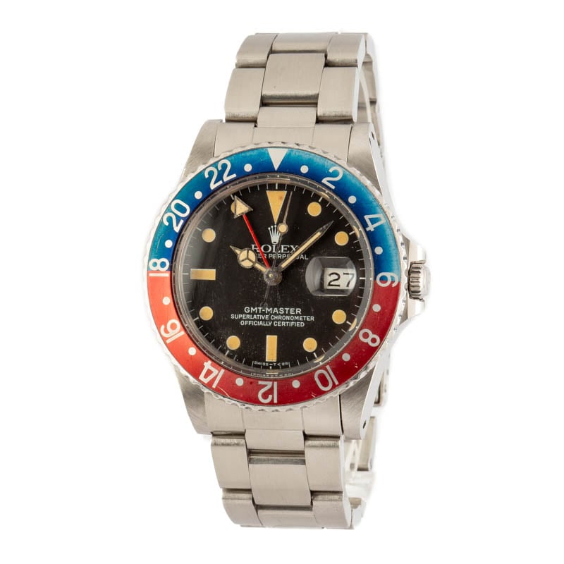 Vintage Rolex GMT-Master 16750 Spider Dial