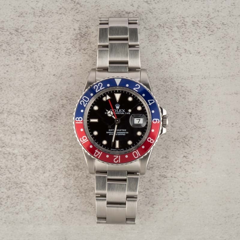 Rolex GMT-Master 16750 Black Dial