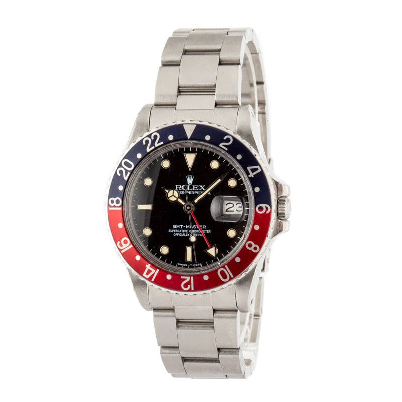 Vintage Rolex GMT-Master Ref 16750 Spider Dial