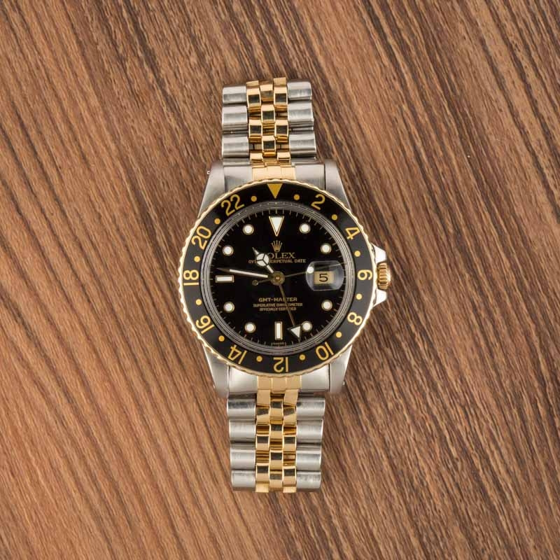 Rolex GMT-Master 16753 Two Tone Watch