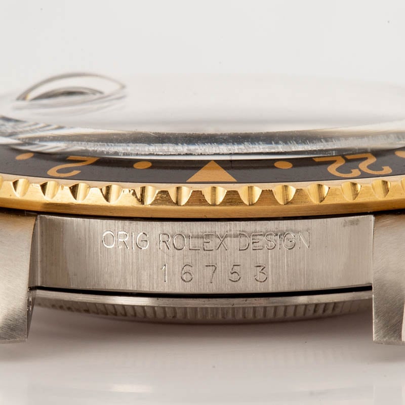 Rolex GMT-Master Reference 16753 Two Tone