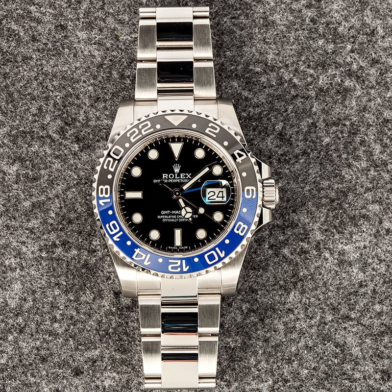 GMT Master II Rolex Batman 116710BLNR