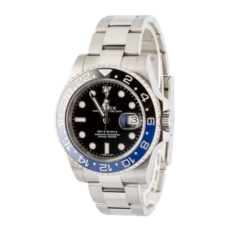 Rolex GMT-Master II Ref 116710BLNR Batman