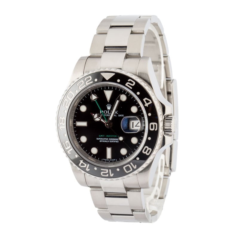 Used Rolex GMT-Master II Black Dial 116710