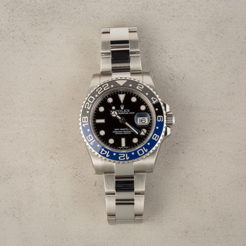 Rolex GMT-Master II Ref 116710 Batman