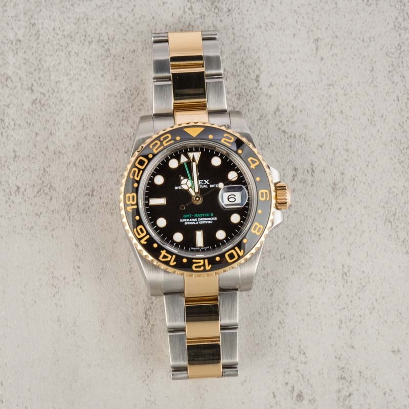 Rolex GMT Master II 116713 Steel and Gold