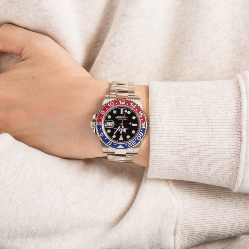 Rolex GMT-Master II Ref 116719 18k White Gold